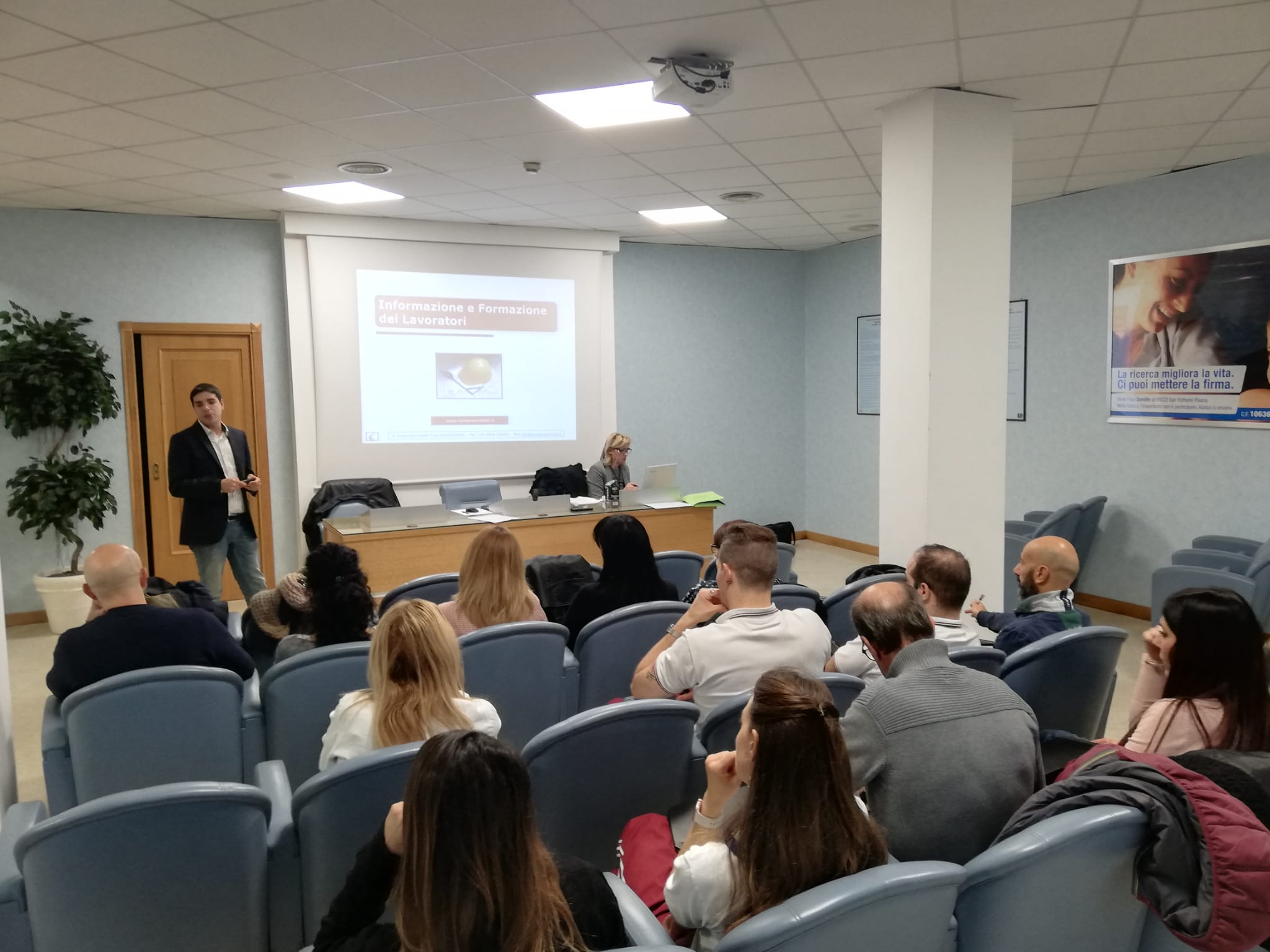 Corso di aggiornamento sicurezza sul lavoro per lavoratori delle attività sanitarie - Corso Formazione Lavoratori San Raffaele Pisana